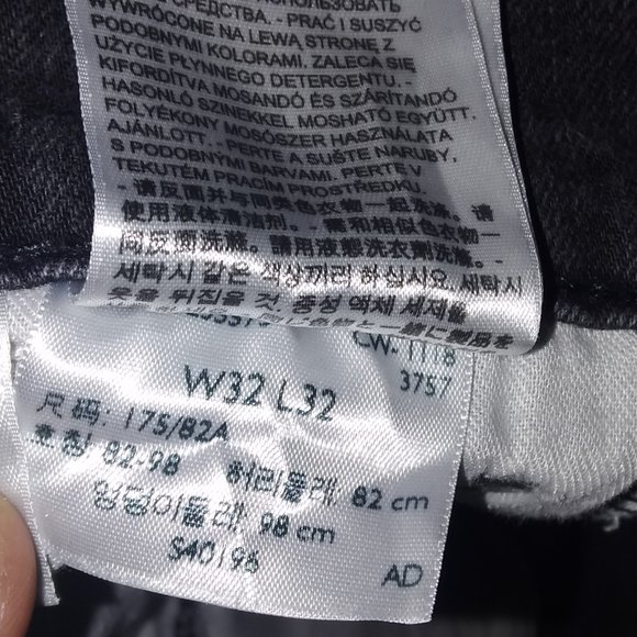 Original 🖤 black Levi's 502 jeans - Picture 8 of 10